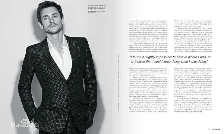 高清休·丹西(Hugh Dancy)精彩图册