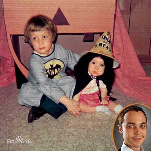 吉姆·帕森斯(Jim Parsons/James Joseph Parsons)童年的吉姆生活照