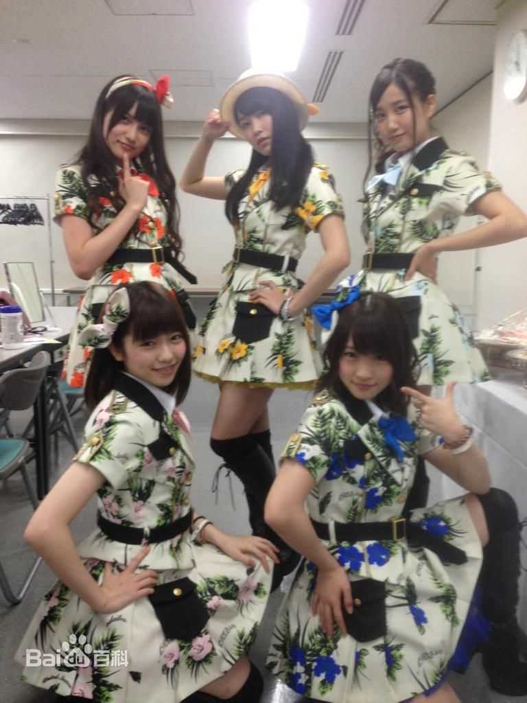 岛崎遥香(日文名：島崎遥香，平假名：しまざき はるか，罗马拼音：SHIMAZAKI HARUKA)和成员们在一起的帕露露前后照片