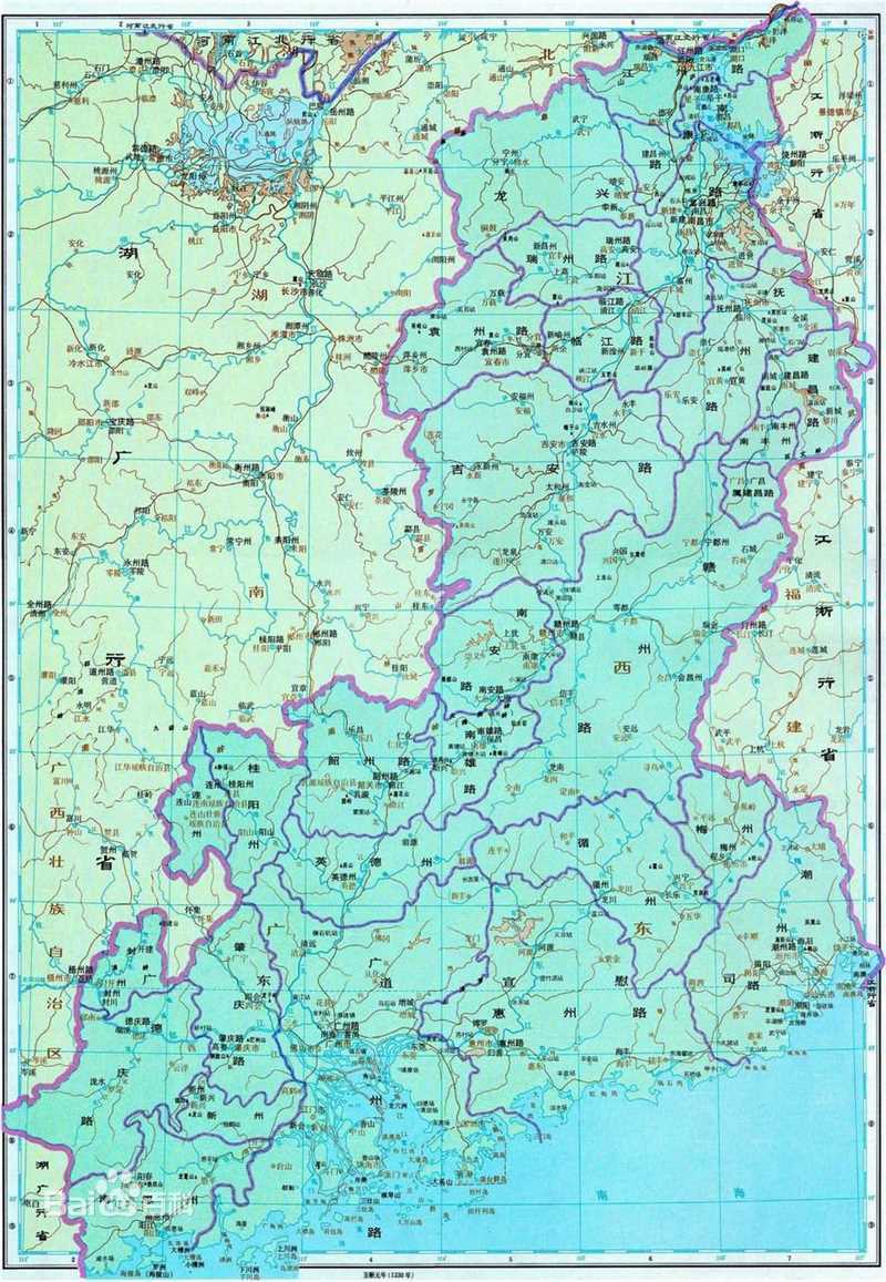 元朝(Yuan dynasty)地图图片图集