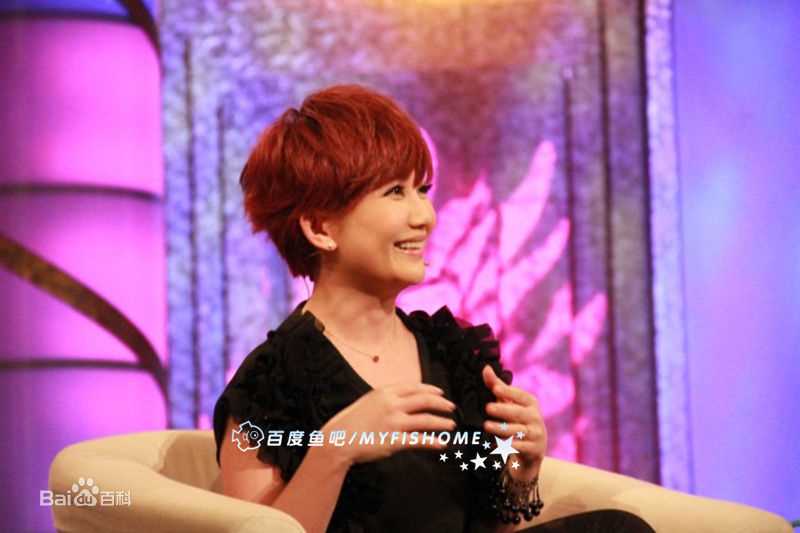 梁静茹(Fish Leong)2011.4.24 鲁豫有约前后照片