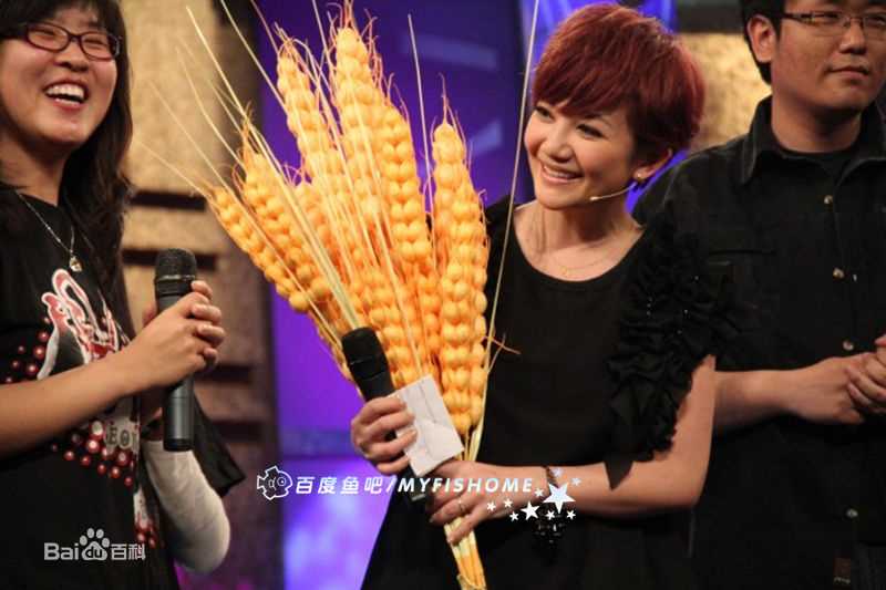 梁静茹(Fish Leong)2011.4.24 鲁豫有约前后照片