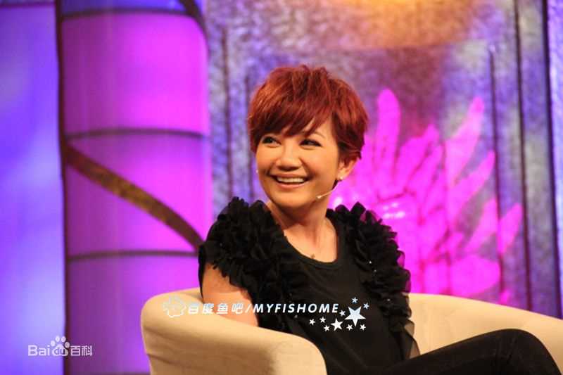 梁静茹(Fish Leong)2011.4.24 鲁豫有约前后照片