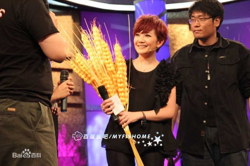 梁静茹(Fish Leong)2011.4.24 鲁豫有约前后照片