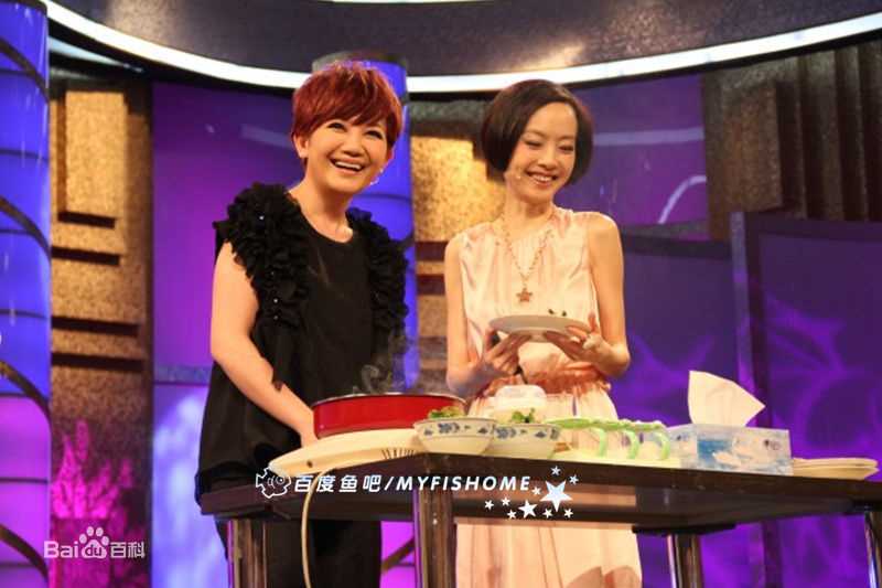 梁静茹(Fish Leong)2011.4.24 鲁豫有约前后照片