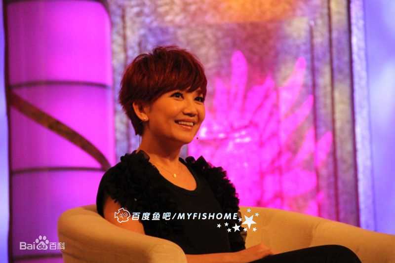 梁静茹(Fish Leong)2011.4.24 鲁豫有约前后照片