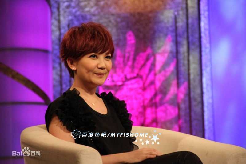 梁静茹(Fish Leong)2011.4.24 鲁豫有约前后照片