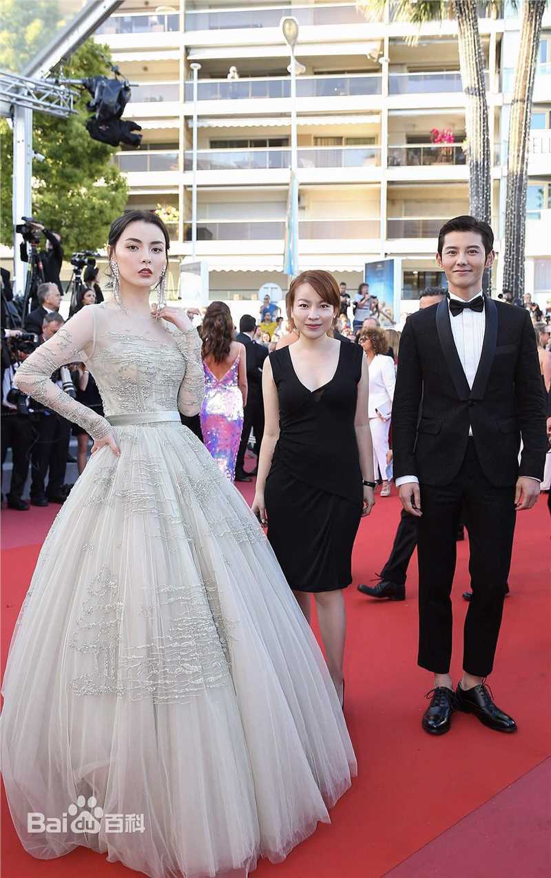 赵宇彤戛纳电影节素颜照相册