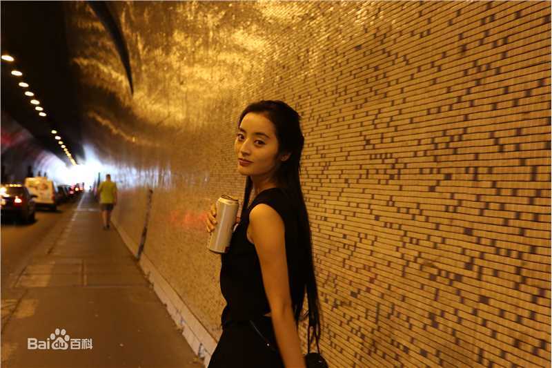 秦雪街拍壁纸壁纸