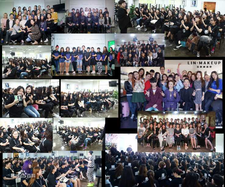 岳晓琳培训合作生活照