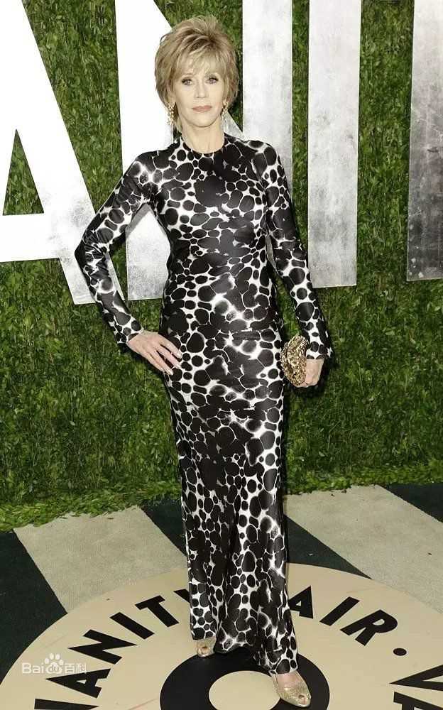 最全简·方达(Jane Fonda)素颜照