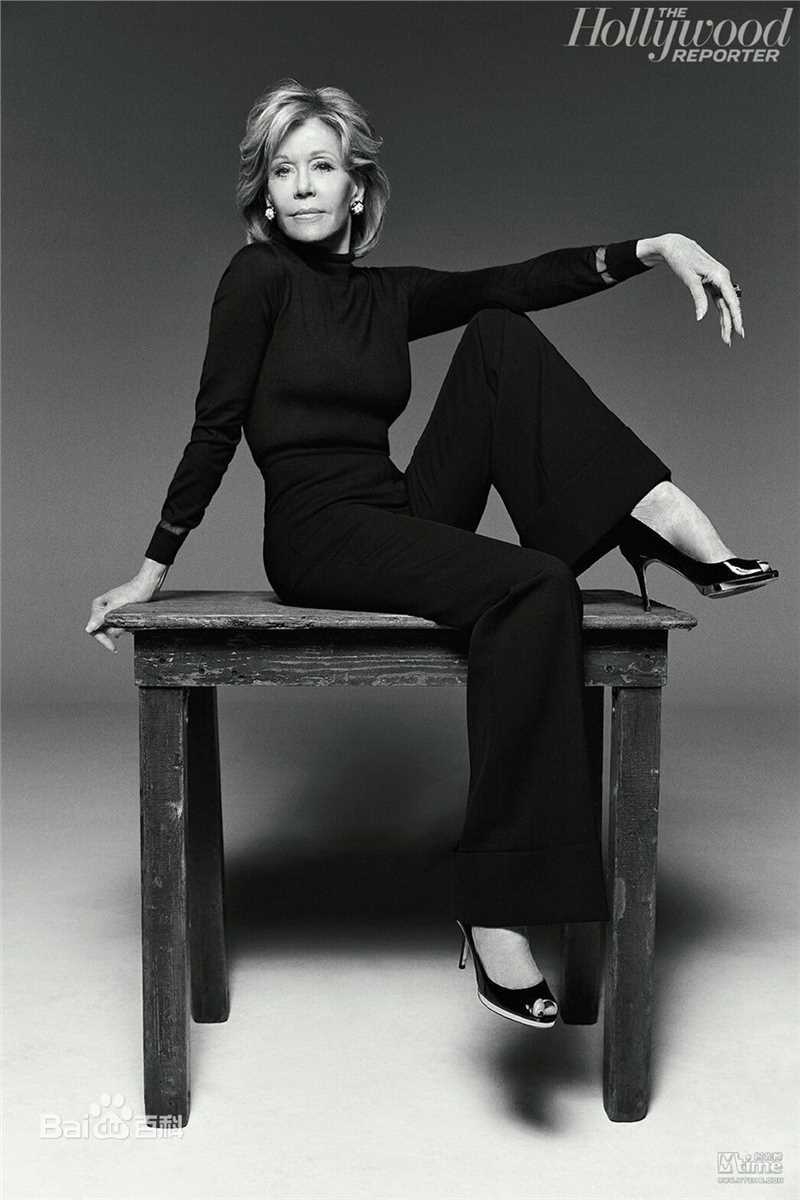 最全简·方达(Jane Fonda)素颜照