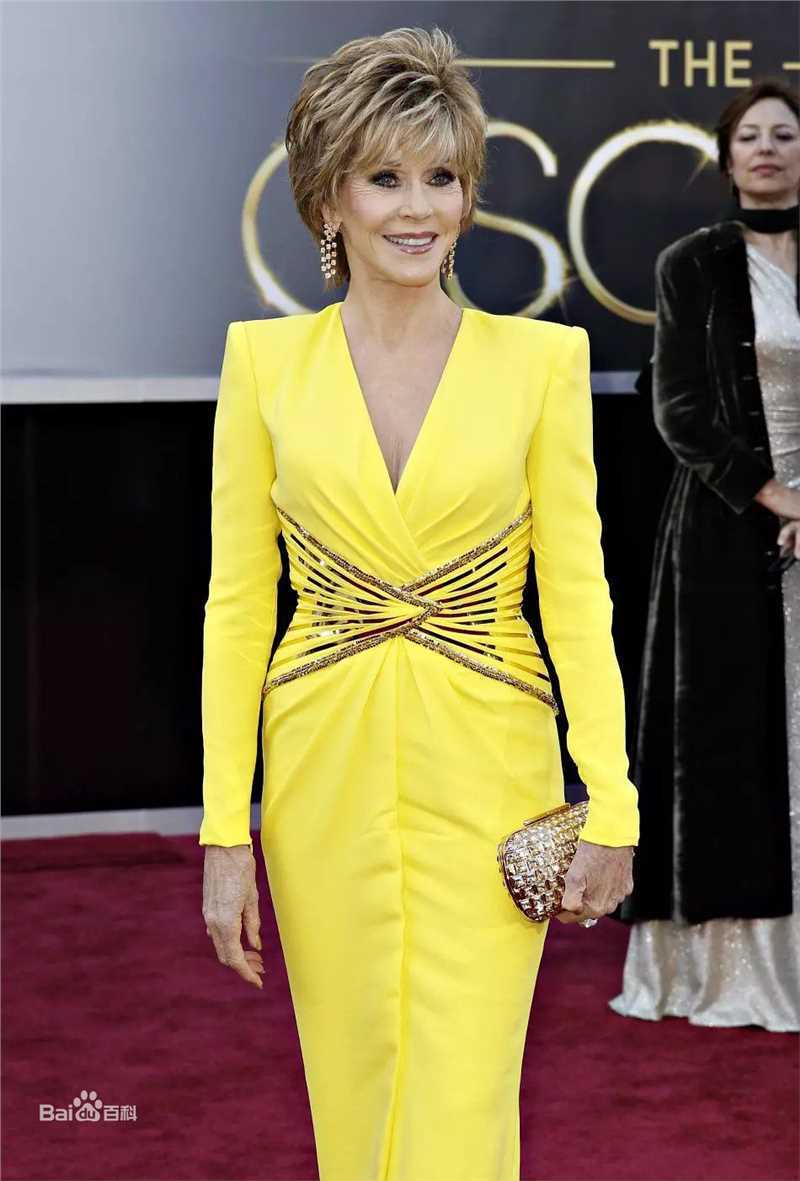 最全简·方达(Jane Fonda)素颜照