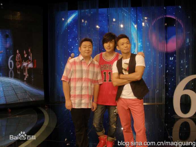 马启光(Davis Mo)节目录制生活照