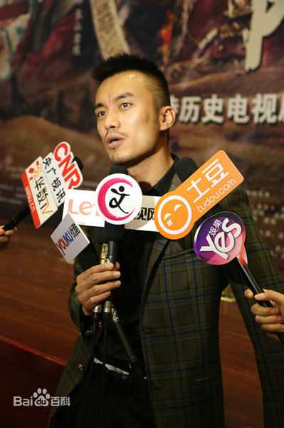 武强在《解忧公主》发布会中的