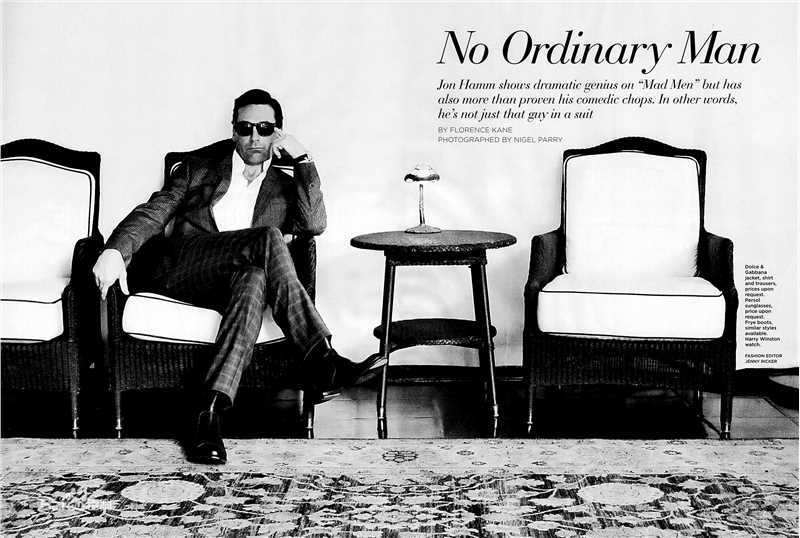 最新乔哈姆(Jonathan Daniel Hamm)乔·哈姆精彩图册