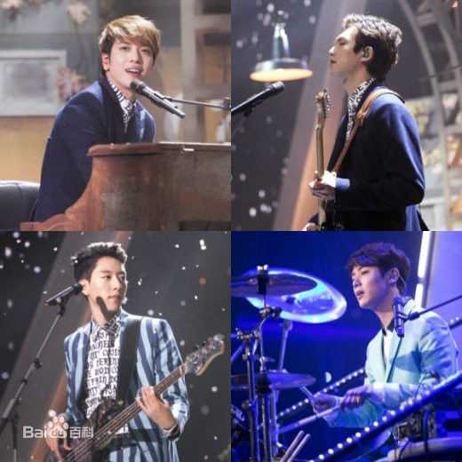 CNBLUE（Code Name BLUE）(/シーエヌブルー)CNBLUE回归秀 Can't Stop素颜照壁纸
