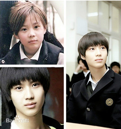 李泰民(/LeeTaemin)儿时的泰民素颜照壁纸