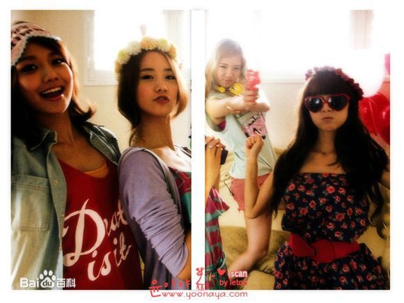 少女时代(韩文： 日文：しょうじょじだい 英文：Girls' Generation)最优质Holiday 相册