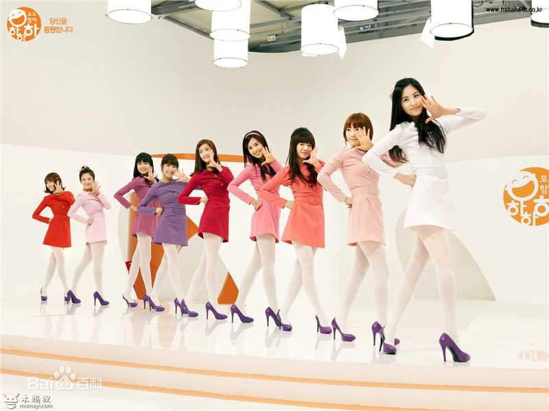 精选少女时代(韩文： 日文：しょうじょじだい 英文：Girls' Generation)精彩图册