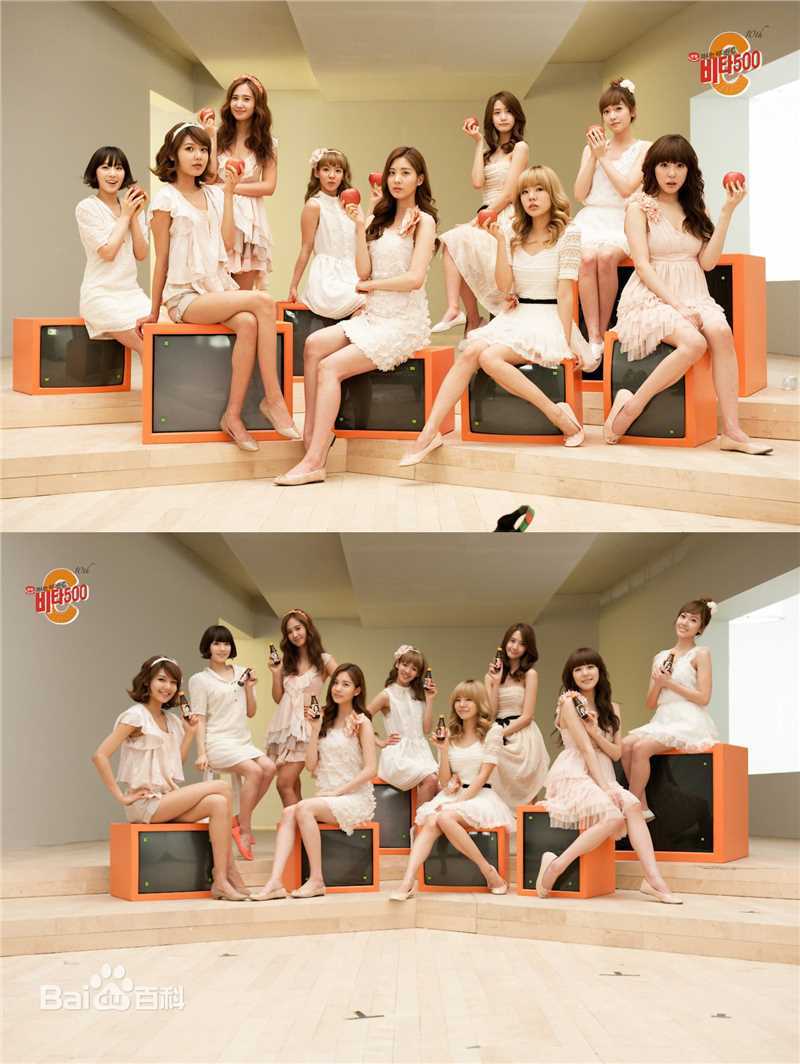 精选少女时代(韩文： 日文：しょうじょじだい 英文：Girls' Generation)精彩图册