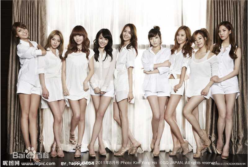 精选少女时代(韩文： 日文：しょうじょじだい 英文：Girls' Generation)精彩图册