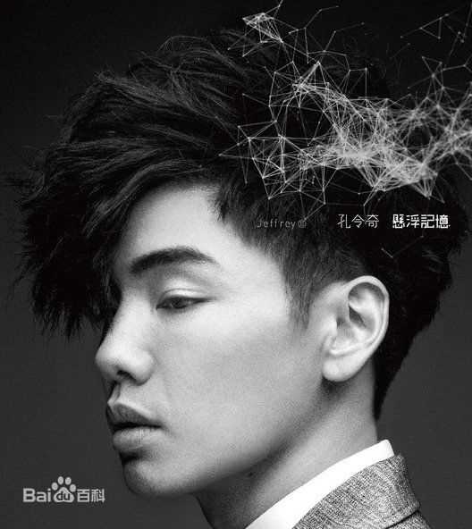 孔令奇(JEFFREY)在专辑《悬浮记忆》造型中的
