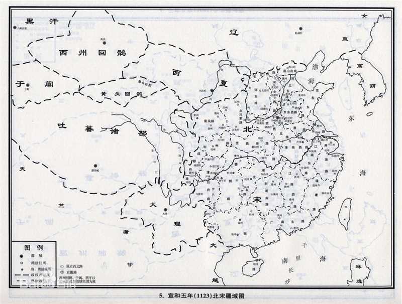 宋朝(The Song Dynasty)疆域变化生活照