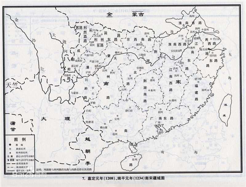 宋朝(The Song Dynasty)疆域变化生活照