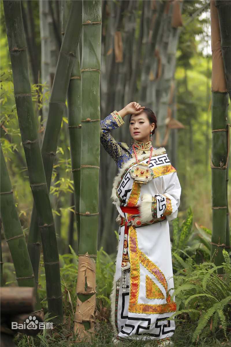 尼玛颂宋藏服造型图片图集