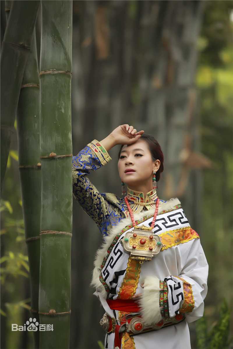 尼玛颂宋藏服造型图片图集