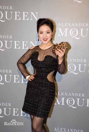 王碧儿在中国时装周耀出彩素颜照相册