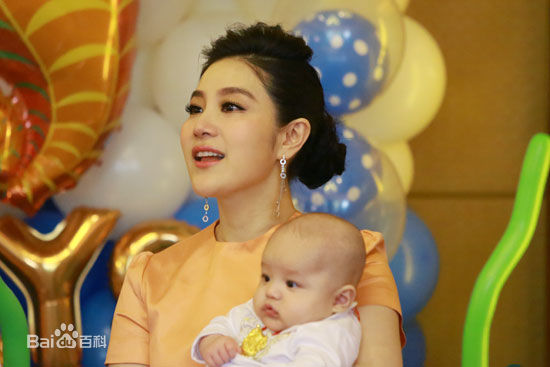 王碧儿为儿子办百日宴壁纸壁纸