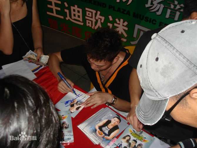 王迪著名歌星演出最优质海报相册