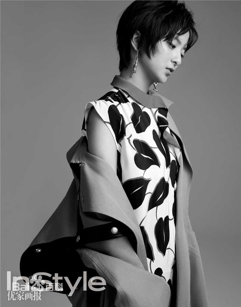 厉嘉琪InStyle优家画报前后照片