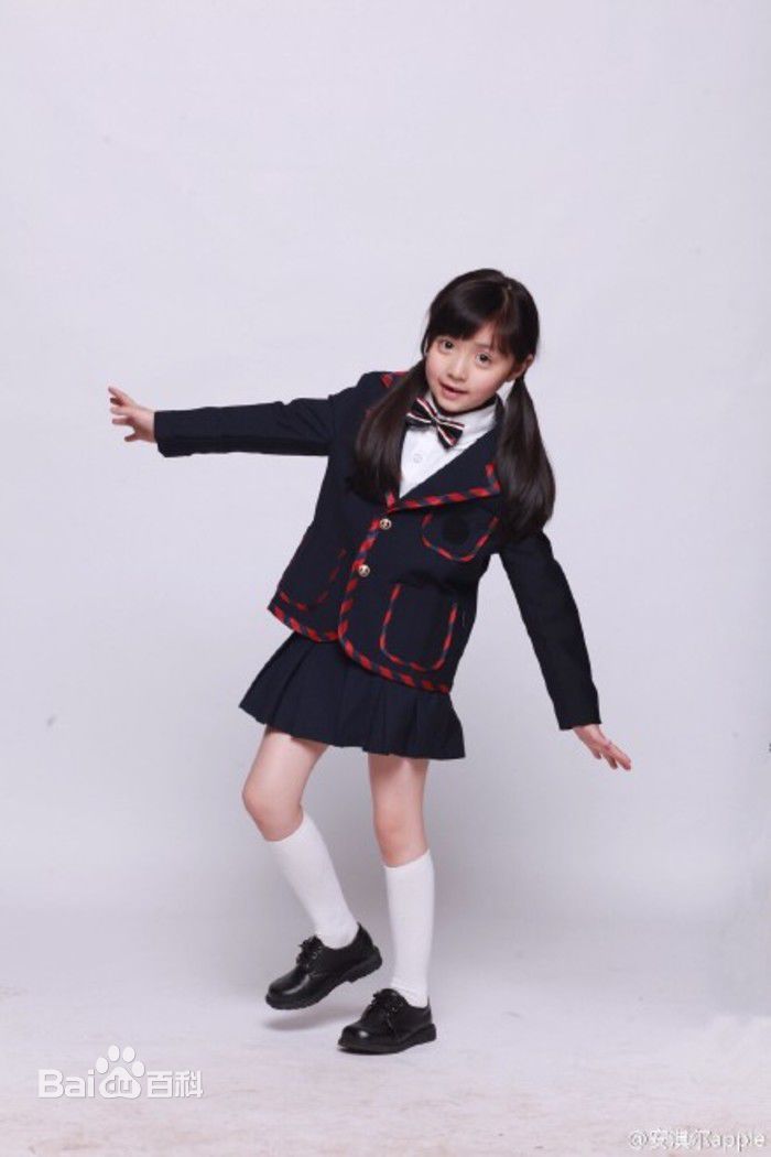 安淇尔(apple)荧屏形象前后照片