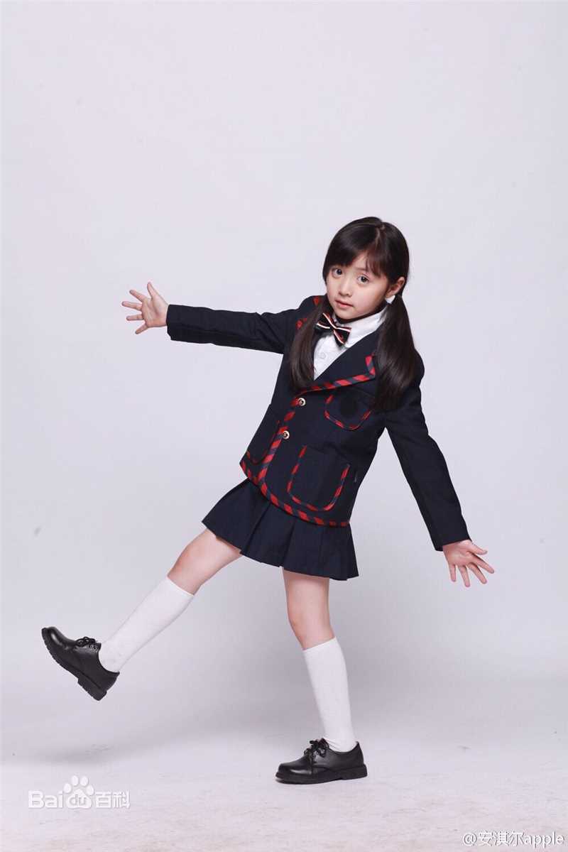 安淇尔(apple)荧屏形象前后照片