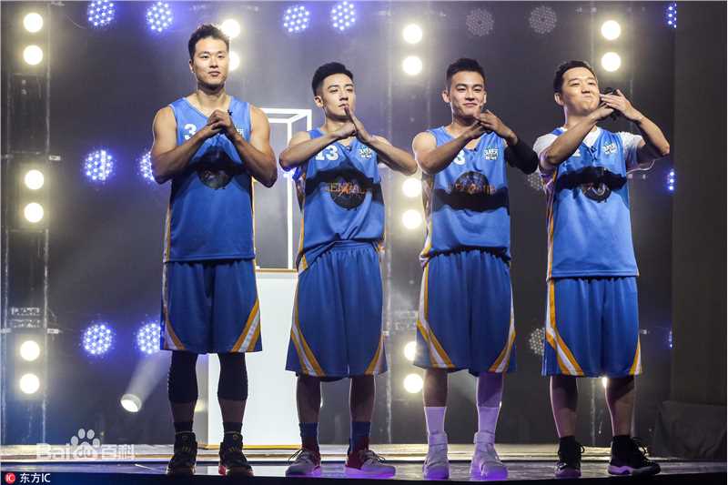 衣云鹤(Yi Yunhe)明星篮球赛前后照片