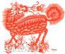 麒麟(Qilin)剪纸照片集锦前后照片