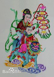 麒麟(Qilin)剪纸照片集锦前后照片