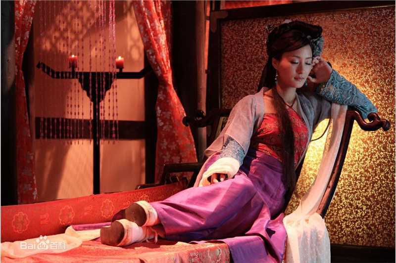 陆梅芳(FangFang)大唐女将樊梨花生活照