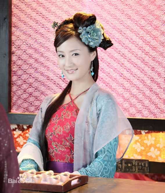 陆梅芳(FangFang)大唐女将樊梨花生活照