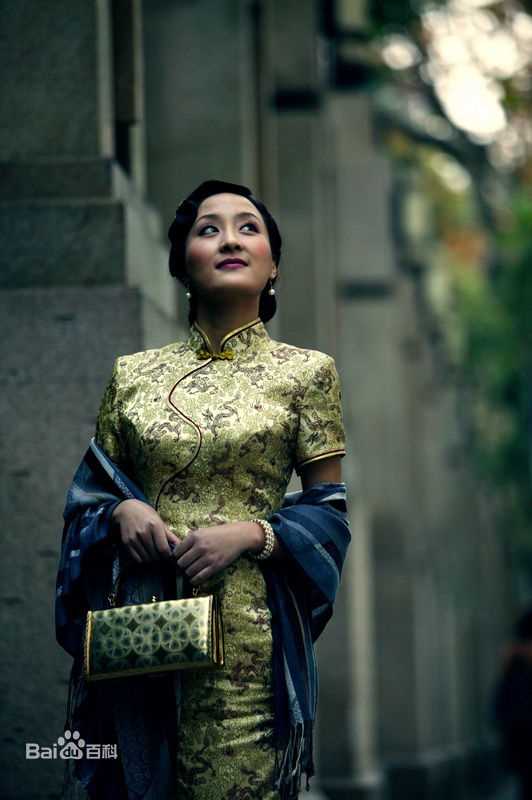 陆梅芳(FangFang)喜爱的旗袍装素颜照相册