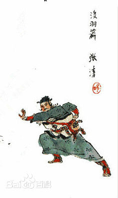 张清各类画像前后照片