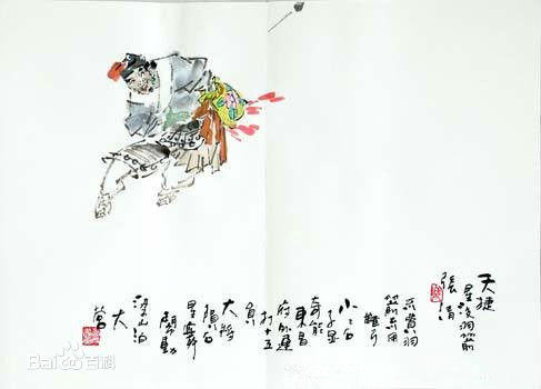 张清各类画像前后照片