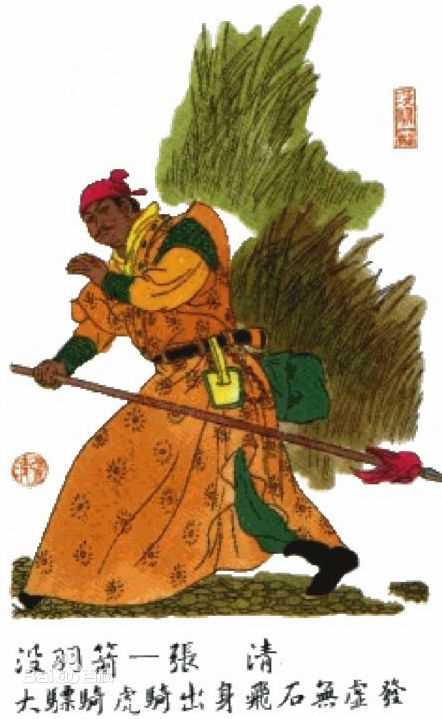 张清各类画像前后照片