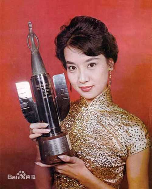尤敏·获奖时刻前后照片