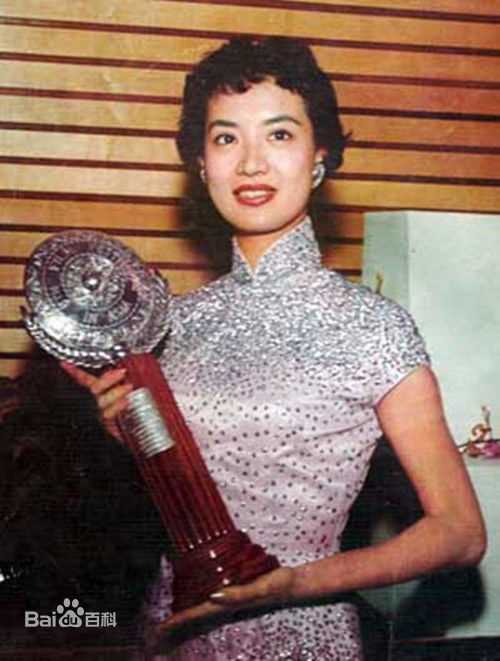 尤敏·获奖时刻前后照片