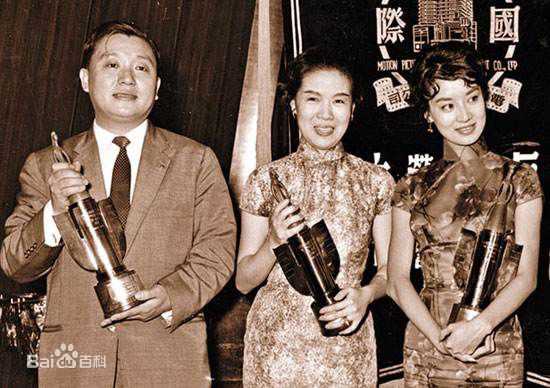 尤敏·获奖时刻前后照片