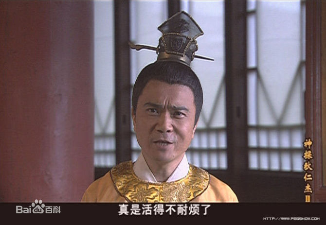 赵军凯在在《神探狄仁杰》中扮演的角色中的